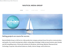 Tablet Screenshot of nauticalmediagroup.com